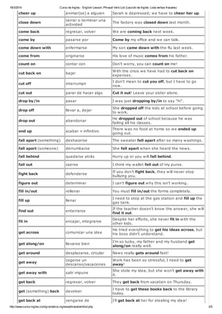 English For Brazilian People - efbp: Lista de Verbos em Inglês - Os Mais  Usados!