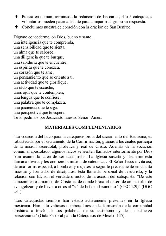 Curso de iniciación Catequistas