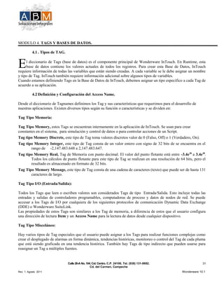 Curso de intouch 10.1 | DOC