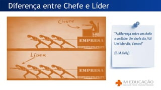Diferença entre Chefe e Líder
 
