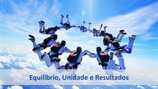 Equilíbrio, Unidade e Resultados
 