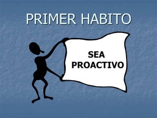 PRIMER HABITO
SEA
PROACTIVO

 