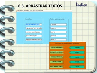 6.3. ARRASTRAR TEXTOS
 