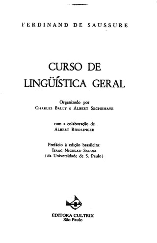 Curso de linguística geral saussure text.2