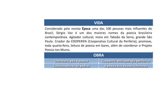 Cooperifa : antropofagia perifÃ©rica / SÃ©rgio Vaz