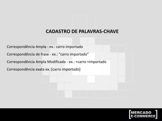 :: QUAL O INVESTIMENTO IDEAL?
ROI = FATURAMENTO
INVESTIMENTO
ROI = R$1.000
R$200
= 5
Você precisa saber qual o seu ROI mínimo
 