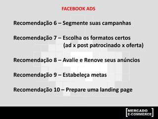 101 dicas rápidas para um
Marketing Digital de sucesso
E-book Resultados Digitais
Baixar o livro:
http://goo.gl/uIzMxM
 