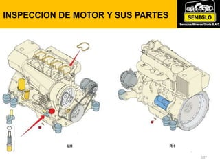 INSPECCION DE MOTOR Y SUS PARTES
107
 