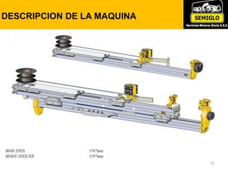 DESCRIPCION DE LA MAQUINA
35
 