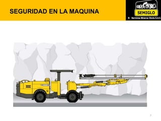 SEGURIDAD EN LA MAQUINA
7
 