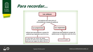 www.ucundinamarca.edu.co
Vigilada MinEducación
Para recordar…
 