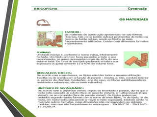 Curso de pedreiro - parte 1/3