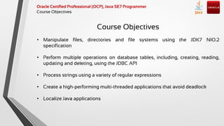 Curso de preparación Oracle Certified Professional (OCP) Java SE7 ...