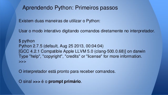 Curso de python