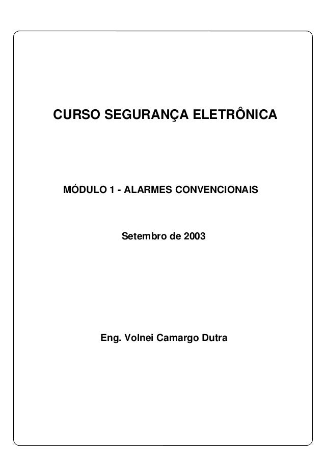Curso de seguranca eletronica