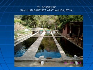 “EL PORVENIR”
SAN JUAN BAUTISTA ATATLAHUCA, ETLA.
 