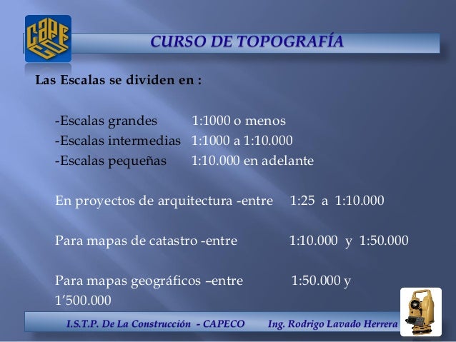 Curso de topografia a distancia