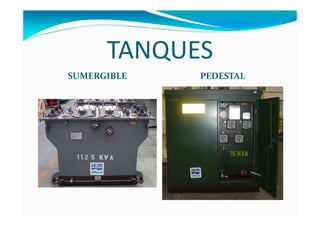 TANQUES
SUMERGIBLE PEDESTAL
 
