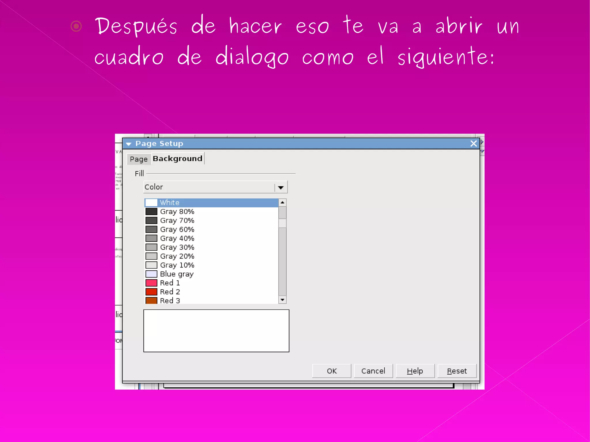 Después de hacer eso te va a abrir un cuadro de dialogo como el siguiente: 