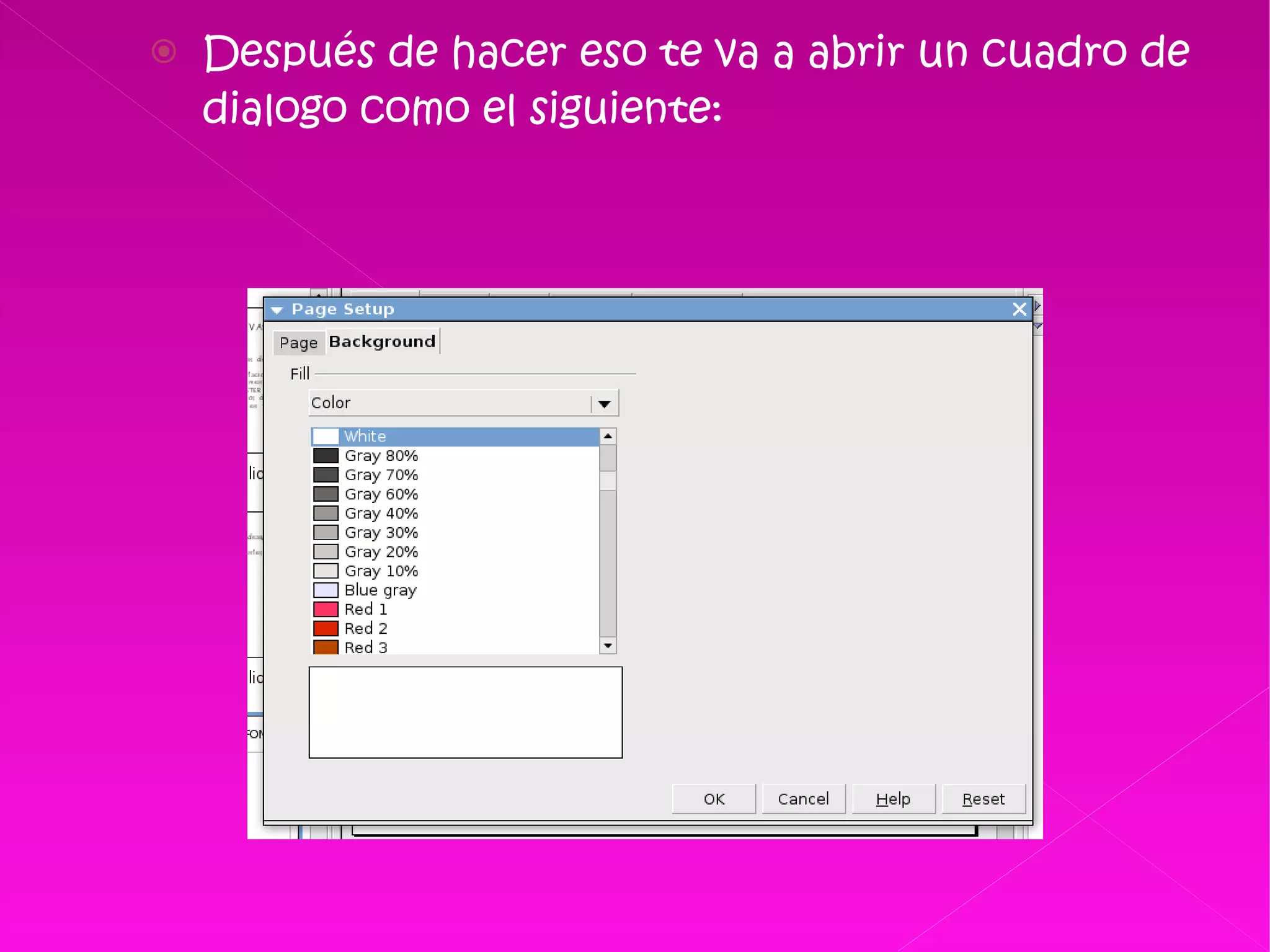 Después de hacer eso te va a abrir un cuadro de dialogo como el siguiente: 