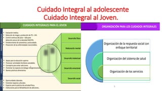 CCuidado Integral al adolescente
Cuidado Integral al Joven.
 