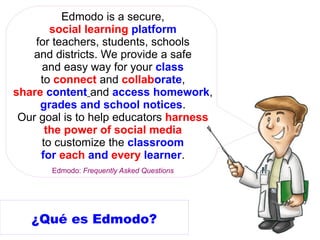 Edmodo Homework Las TIC y los entornos virtuales de aprendizaje | ODP