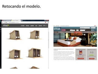 Retocando el modelo.

 
