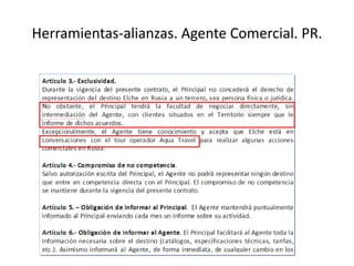 Herramientas-alianzas. Agente Comercial. PR.

 