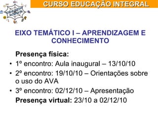 Cursoeducacaointegral
