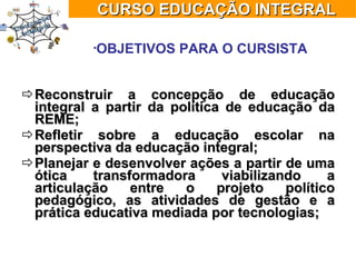Cursoeducacaointegral