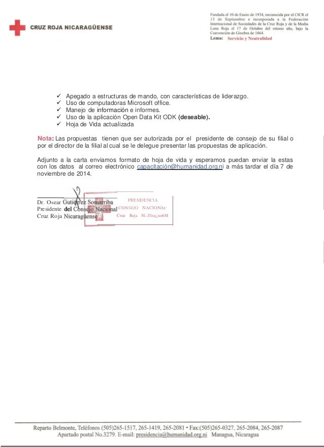 CRUZ ROJA NICARAGÜENSE REALIZARA EL CURSO ENI EN AGUA Y