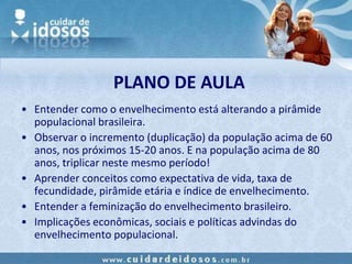 Curso Envelhecimento   Aula 1