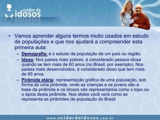 Curso Envelhecimento   Aula 1