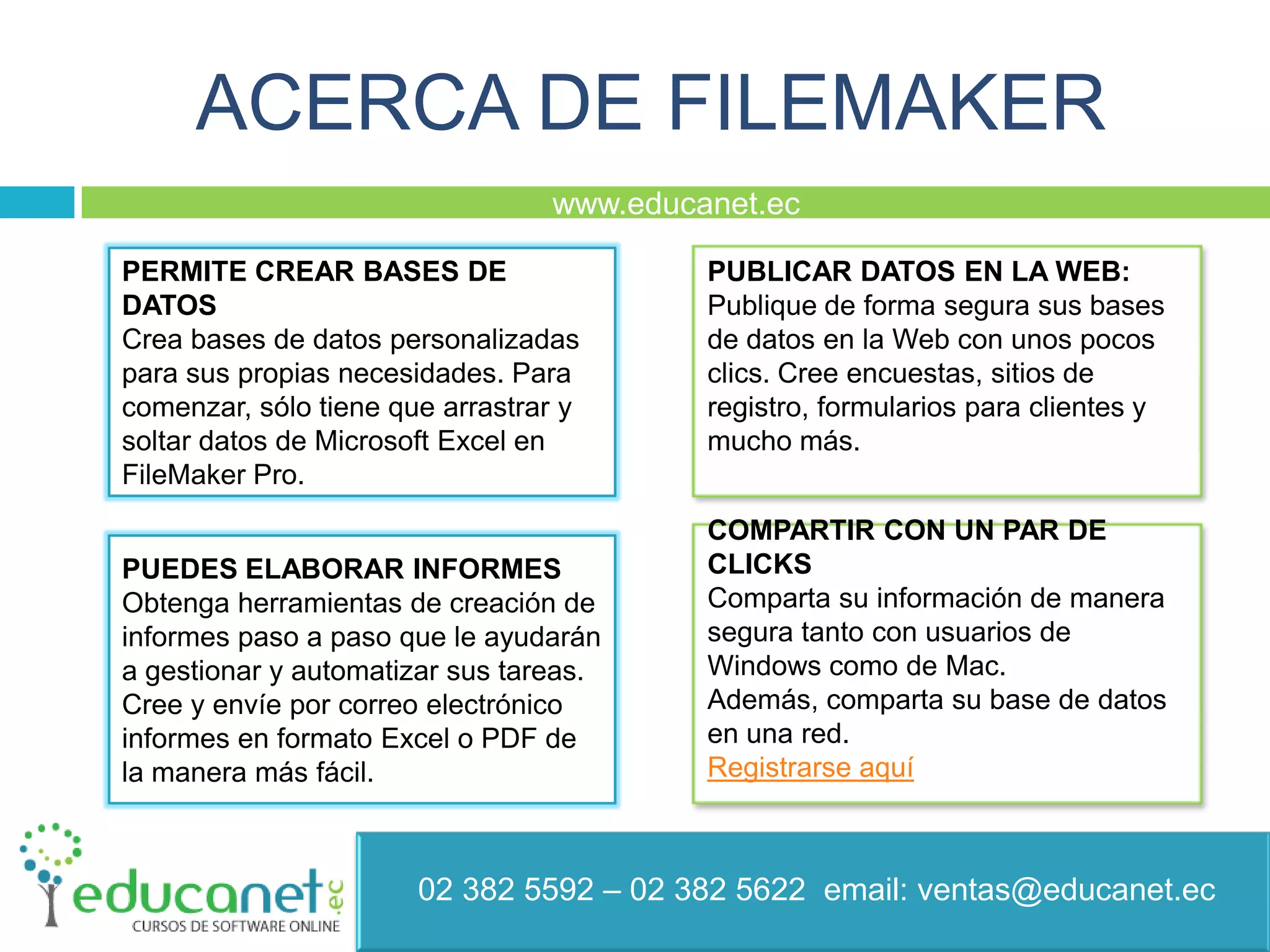 Base de datos básicos de la Creación