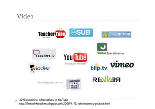 Vídeo




20+Educational Alternatives to YouTube
http://freetech4teachers.blogspot.com/2008/11/23-alternatives-to-youtube....