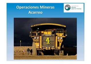 Aspectos ambientales relacionados a la actividad minera | PDF