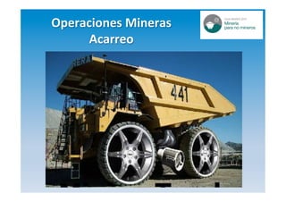 Aspectos ambientales relacionados a la actividad minera | PDF