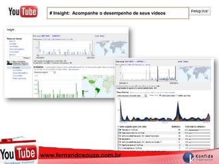 # Insight: Acompanhe o desempenho de seus vídeos




  www.fernandosouza.com.br
www.fernandosouza.com.br
 