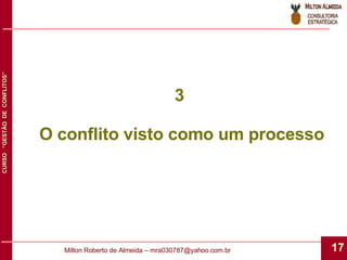 3  O conflito visto como um processo 