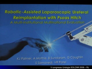 V congresso Urologia SOLCIMI 2008 – RJ 
