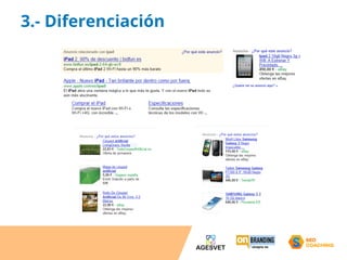 3.- Diferenciación 
 