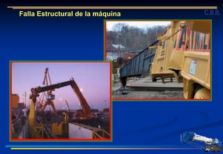 Falla Estructural de la máquina C.B.B.
 
