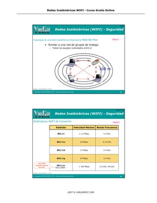 Curso Gratis Redes InaláMbricas