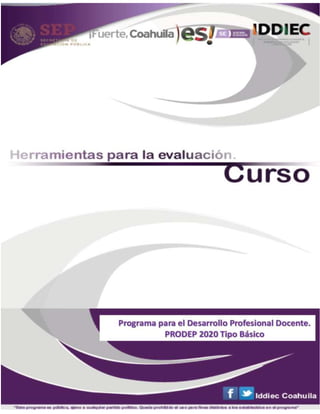 Herramientas para la evaluación
SE-IDDIEC Página 2
 