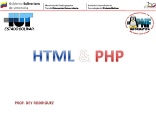 Curso html php | PPSX