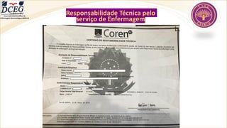 Responsabilidade Técnica pelo
serviço de Enfermagem
Departamento Científico de
Enfermagem Gerontológica ABEN-RJ
 