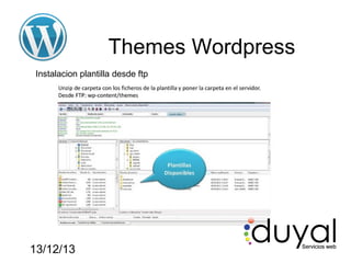 Themes Wordpress
Instalacion plantilla desde ftp

13/12/13

 