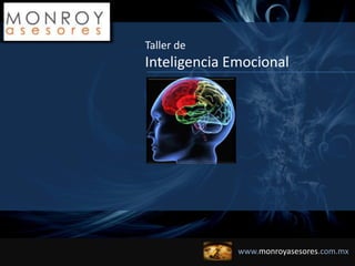 Taller de
Inteligencia Emocional




              www.monroyasesores.com.mx
 