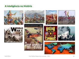 A Inteligência na História
20/4/2014 Prof. Milton Roberto de Almeida - 2012 18
 