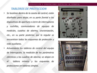 CURSO INTRODUCCION A LAS SUBESTACIONES ELECTRICAS DE POTENCIA [Autoguardado].pptx